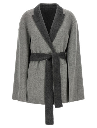 Cardigan with cape sleeves