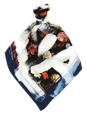 Шарф, платок MAISON MARGIELA Silk scarf