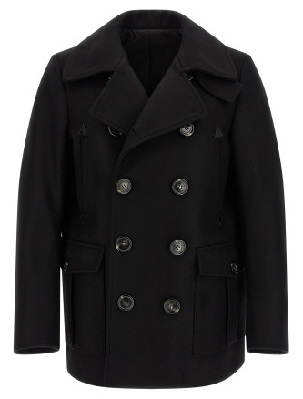 Double-breasted coat