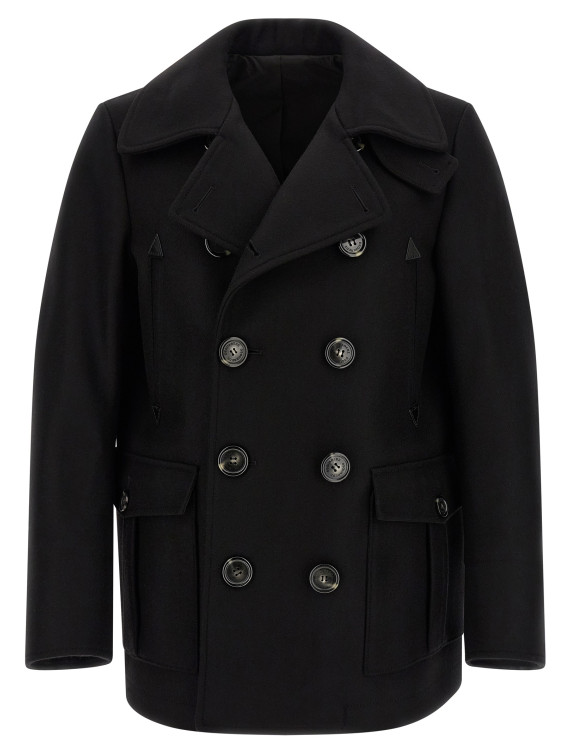 Пальто, тренч DSQUARED2 Double-breasted coat (S74AA0323S53003900) #1
