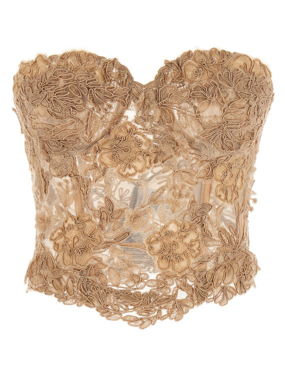 Вечерний топ ERMANNO SCERVINO Lace bustier top (D482L708UZS61317) #1