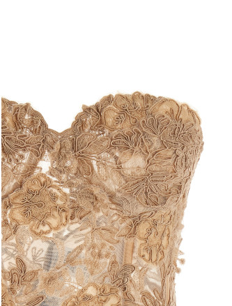 Вечерний топ ERMANNO SCERVINO Lace bustier top (D482L708UZS61317) #