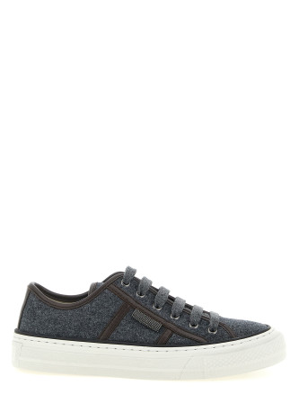 Кроссовки BRUNELLO CUCINELLI 'Shiny Tab'