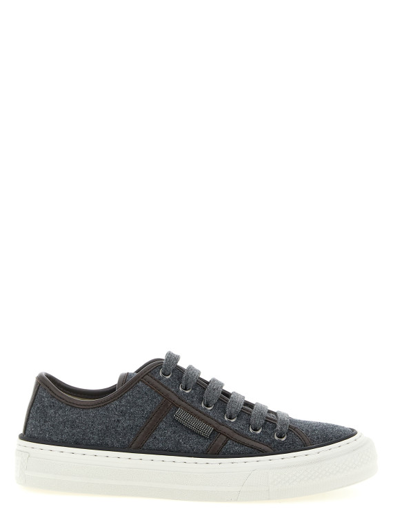 Кроссовки BRUNELLO CUCINELLI 'Shiny Tab' (MZ38G3328PC004) #1