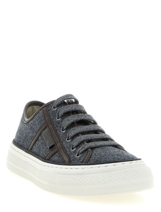 Кроссовки BRUNELLO CUCINELLI 'Shiny Tab' (MZ38G3328PC004) #