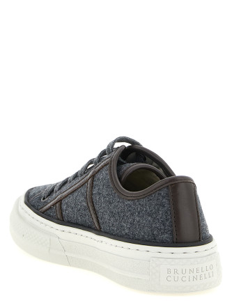 Кроссовки BRUNELLO CUCINELLI 'Shiny Tab' (MZ38G3328PC004) #