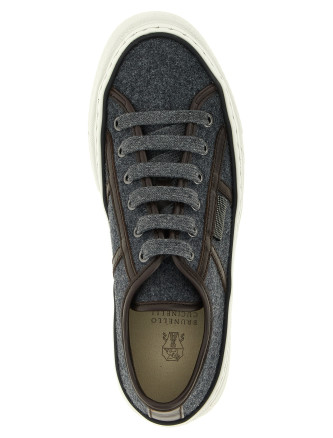 Кроссовки BRUNELLO CUCINELLI 'Shiny Tab' (MZ38G3328PC004) #