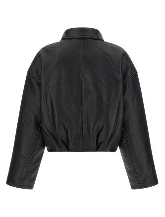 Кожаная куртка ROTATE BIRGER CHRISTENSEN Boxy jacket (116544100100) #