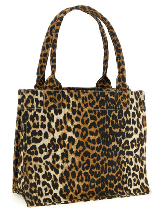 Сумка-тоут GANNI 'Leopard' (A7179943) #