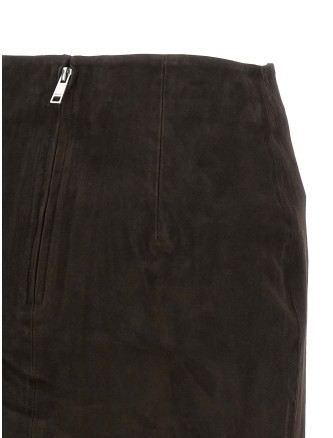 Макси ROTATE BIRGER CHRISTENSEN Suede skirt (11616811111111) #