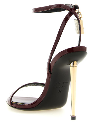 Босоножки на высоком каблуке TOM FORD 'The Padlock' (W2272LCL072PRAP) #