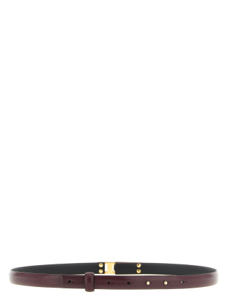 Ремень ALBERTA FERRETTI Striped buckle belt (A800180250195) #