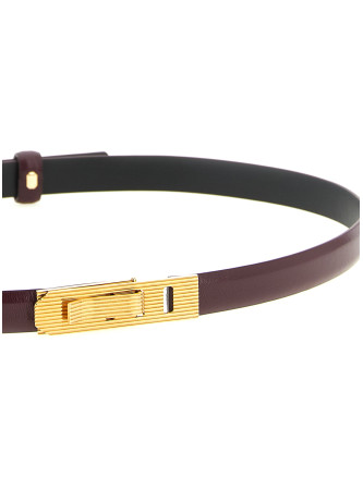 Ремень ALBERTA FERRETTI Striped buckle belt (A800180250195) #