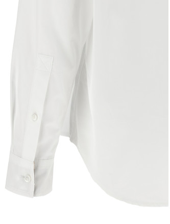 Рубашка, блузка BURBERRY Check insert shirt (8111217WHITE) #