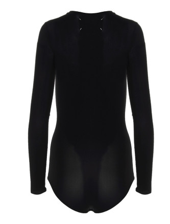 Нижнее белье, тело MAISON MARGIELA Long sleeves crew neck bodysuit (S51NA0056S20518900) #