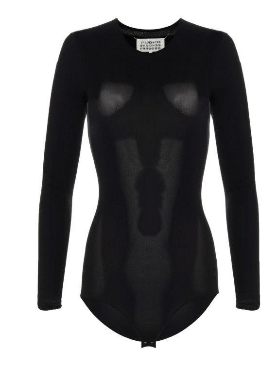 Нижнее белье, тело MAISON MARGIELA Long sleeves crew neck bodysuit (S51NA0056S20518900) #1