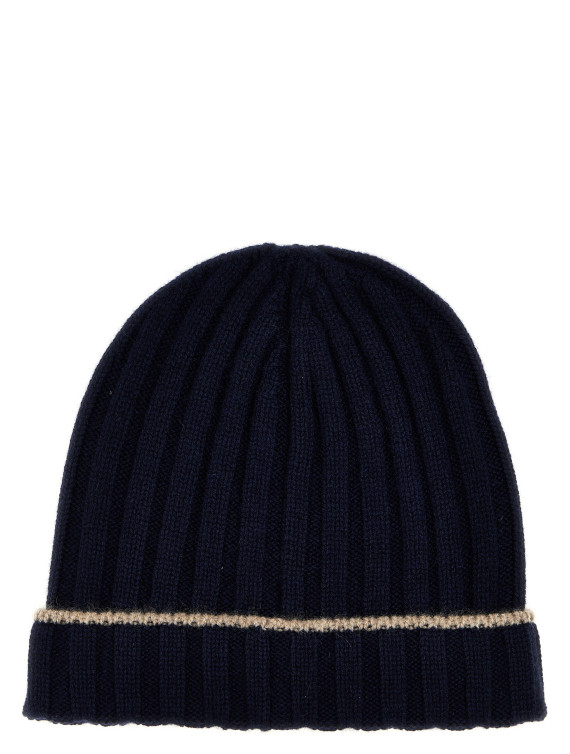 Шляпа BRUNELLO CUCINELLI Contrast line beanie (M2240900CU715) #1