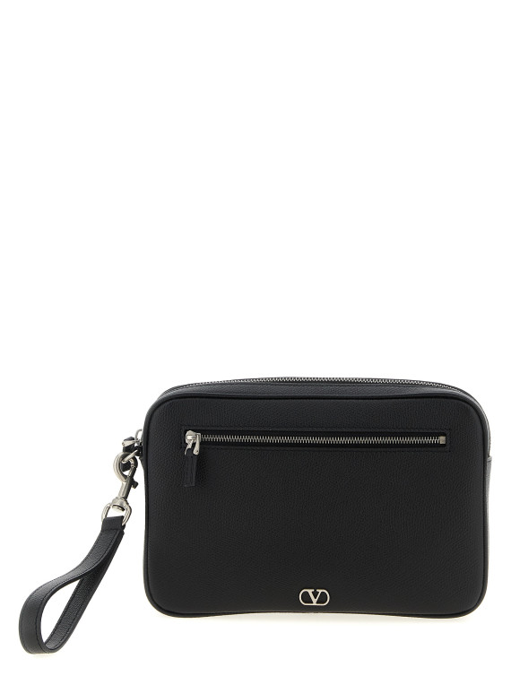 Клатч VALENTINO GARAVANI Valentino Garavani VLogo Signature clutch bag (Y2P0AN8UAG0NO) #1