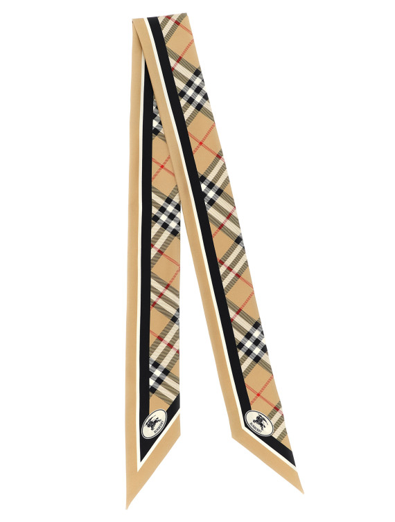 Шарф, платок BURBERRY Silk bandeau (8114238SAND) #1