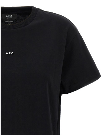 Футболка A.P.C. 'Boxy Micro Logo' (COHBWF26387TZC) #