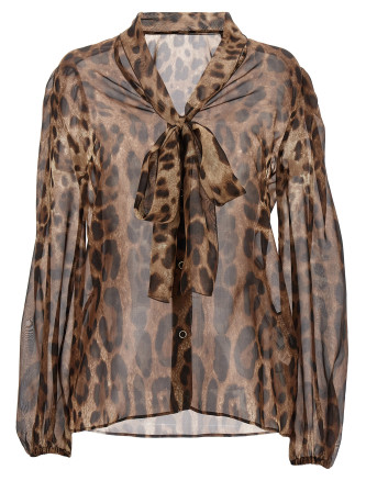Көйлек, блузка DOLCE & GABBANA Animal shirt