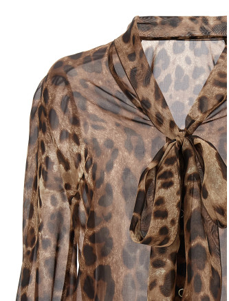 Рубашка, блузка DOLCE & GABBANA Animal shirt (F5N70TIS1MNHY13M) #