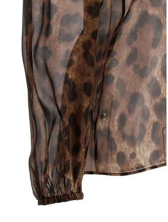 Рубашка, блузка DOLCE & GABBANA Animal shirt (F5N70TIS1MNHY13M) #
