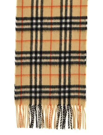 Шарф, платок BURBERRY Check scarf (8089369SANDIPCHECK) #