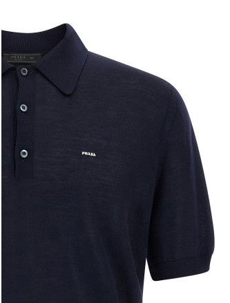 Поло PRADA Wool polo shirt (UMF148SOOO18DYF0008) #