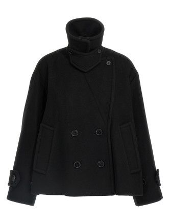 Пальто, тренч CHLOÉ Double breasted wool coat (CH25AMA96952001) #