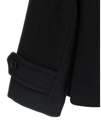 Пальто, тренч CHLOÉ Double breasted wool coat (CH25AMA96952001) #