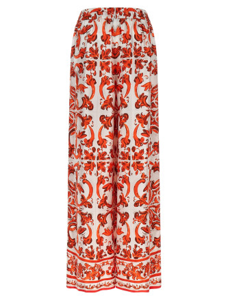 Брюки DOLCE & GABBANA 'Maiolica' (FTDBNTGDDRES9000) #
