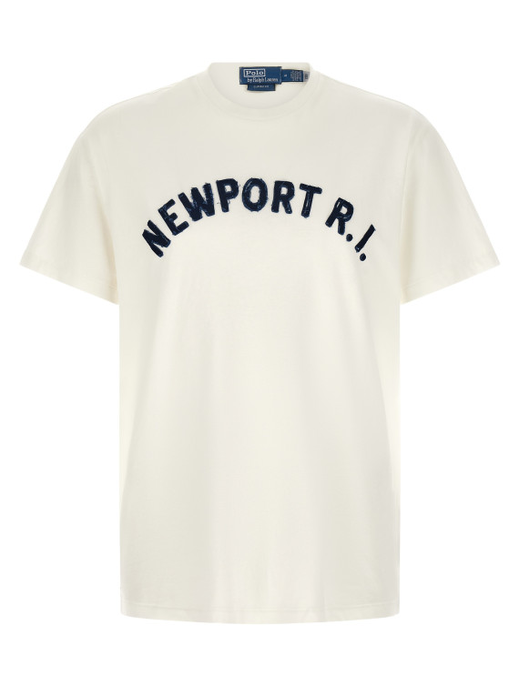 Футболка POLO RALPH LAUREN Aged effect patch T-shirt (710B20013001) #1