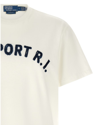 Футболка POLO RALPH LAUREN Aged effect patch T-shirt (710B20013001) #
