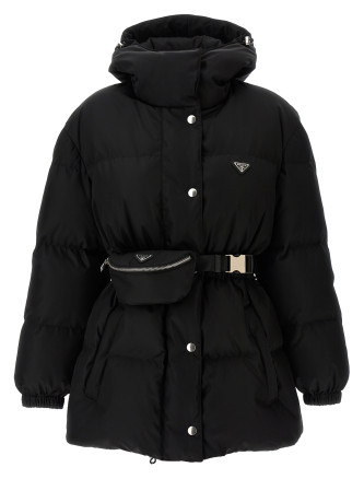 Pouch down jacket
