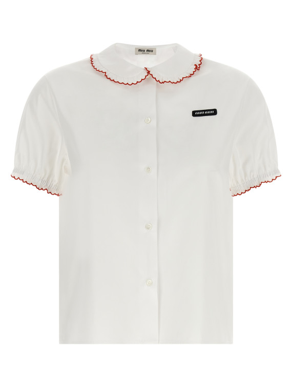 Рубашка, блузка MIU Baby collar shirt (MK2038SOOO197FF03DU) #1