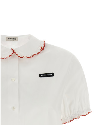 Рубашка, блузка MIU Baby collar shirt (MK2038SOOO197FF03DU) #