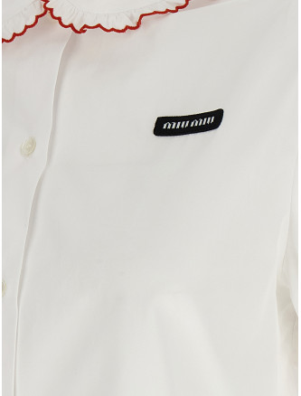 Рубашка, блузка MIU Baby collar shirt (MK2038SOOO197FF03DU) #