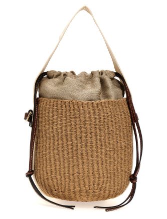'Woody' small bucket bag