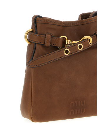 Сумка через плечо MIU Nappa leather shoulder strap (5NR461AEFXF0316) #