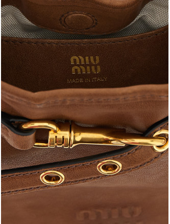 Сумка через плечо MIU Nappa leather shoulder strap (5NR461AEFXF0316) #