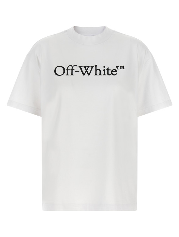 Футболка OFF-WHITE 'Big Logo Bookish' (2FA00677TW102W102) #1