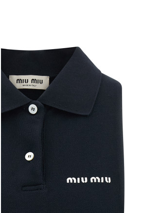 Повседневный топ MIU Polo top (MJT738SOOO14RWF0008) #