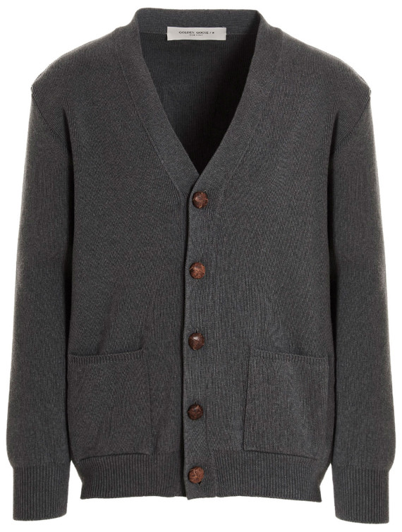 Свитер, кардиган GOLDEN GOOSE Logo cardigan (GMP00946P0006626030460304) #1