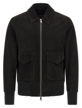 Былғары күртеше GIORGIO BRATO Aviator jacket