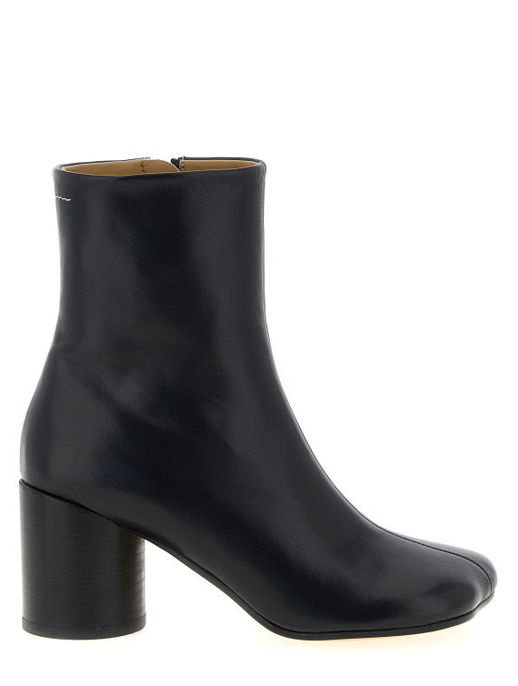 Ботильоны MM6 MAISON MARGIELA Leather ankle boots (S59WU0235P3628T8013) #1