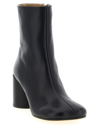 Ботильоны MM6 MAISON MARGIELA Leather ankle boots (S59WU0235P3628T8013) #