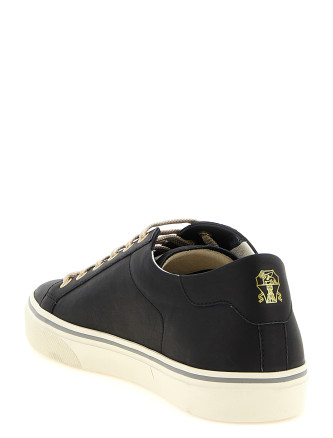 Кроссовки BRUNELLO CUCINELLI Leather sneakers (MZUSNUZ341C7995) #