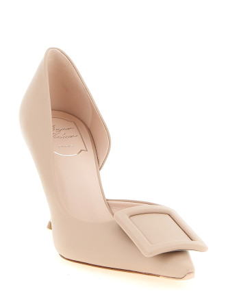 Высокие каблуки ROGER VIVIER 'Viv' (RVW8304581091TC211) #