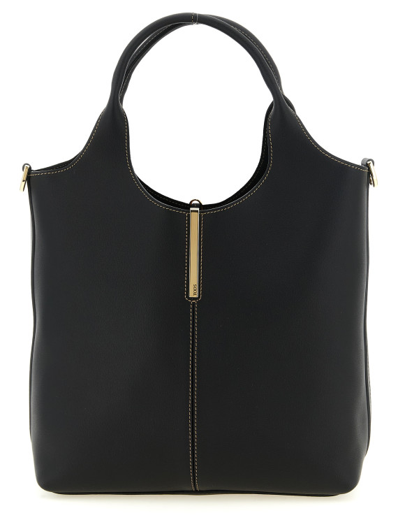 Сумка-тоут TOD'S Small metal plate shopping bag (XBWEBRF0200UBLB999B999) #1